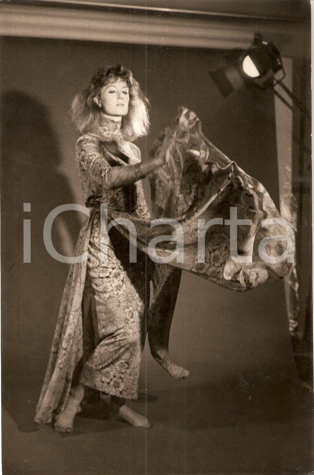 Fotografia d epoca originale 1970 ca CINEMA Actress Vanessa REDGRAVE dances Portrait Fotografia 1