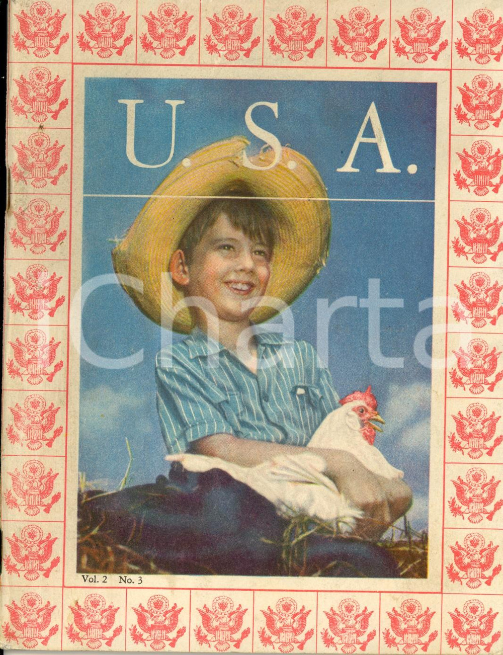 1944 ca USA Quadro dell'America e degli americani in guerra *Vol. 2 n° 3