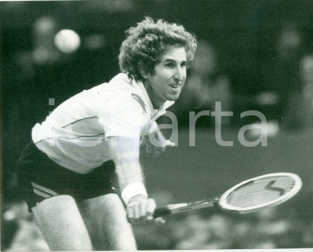 Fotografia d epoca originale 1982 SIDNEY AUSTRALIA Brian GOTTFRIED al Benson & Hedges Championship FOTO 1