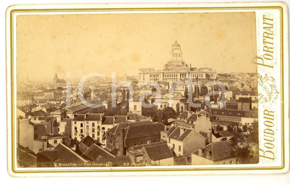 Fotografia d epoca originale 1890 ca BRUXELLES B Vue gÃ©nÃ©rale du centre ville Photo VINTAGE BOUDOIR 1