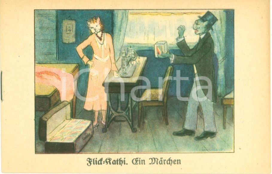 Materiale pubblicitario d’epoca 1930 ca BAD SALZUFLEN Hoffmann s Stärkefabriken FlickKathi Ein Märchen 1 1