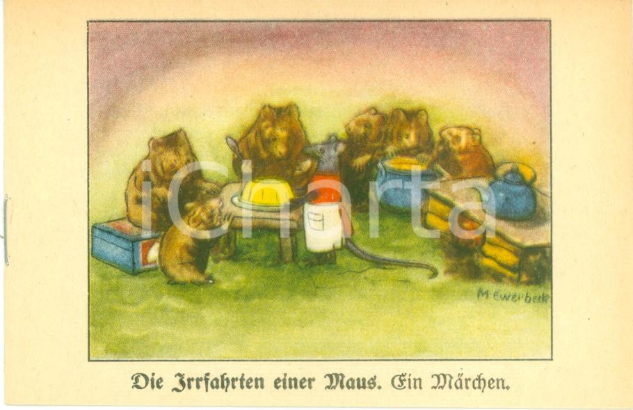 Materiale pubblicitario d’epoca 1930 ca BAD SALZUFLEN DE Hoffmann s StÃ¤rkefabriken Irrfahrten eines Maus 1