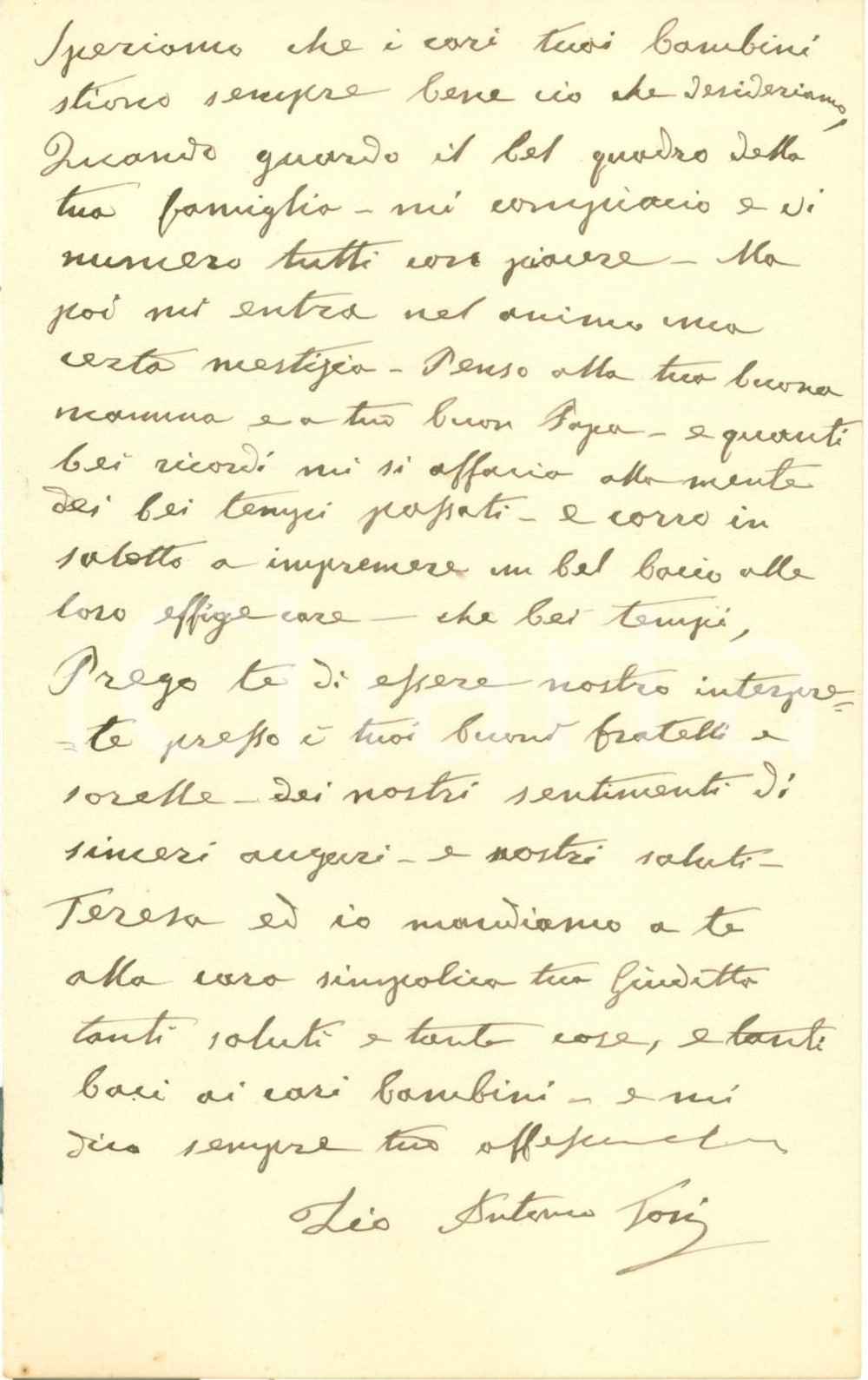 Autografo originale 1906 LIVORNO Patriota Antonio TOSI non può andare a MILANO per l ESPOSIZIONE 1 Autografo originale 1906 LIVORNO Patriota Antonio TOSI non può andare a MILANO per l ESPOSIZIONE 1
