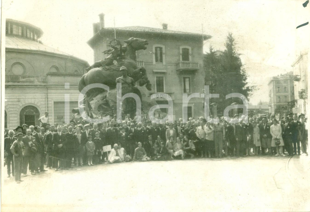 1935 VARESE Monumento Caduti Enrico BUTTI Piazza XX SETTEMBRE Cinema POLITEAMA