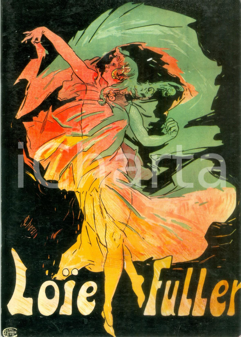 Libro, pubblicazione d epoca 1972 RAVENNA GALLERIA DELL ACCADEMIA Jules CHERET e la Belle Epoque ILLUSTRATO 1