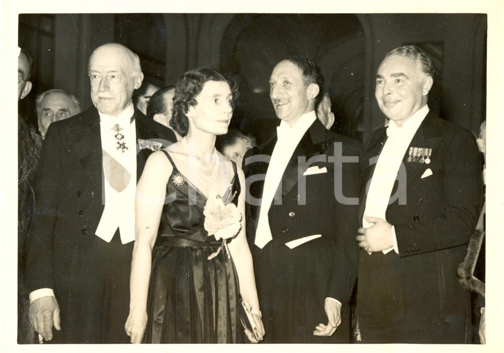 Fotografia d epoca originale 1939 PARIS Hore BELISHA Louis marquis DE VOGUE  Georges EDGARBONNET Photo 1