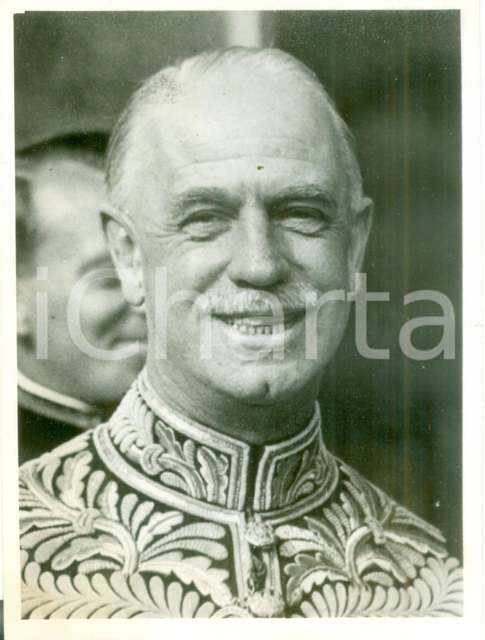 Fotografia d epoca originale 1939 ROMA Lord Eric DRUMMOND Duca di PERTH Ambasciatore Fotografia 1