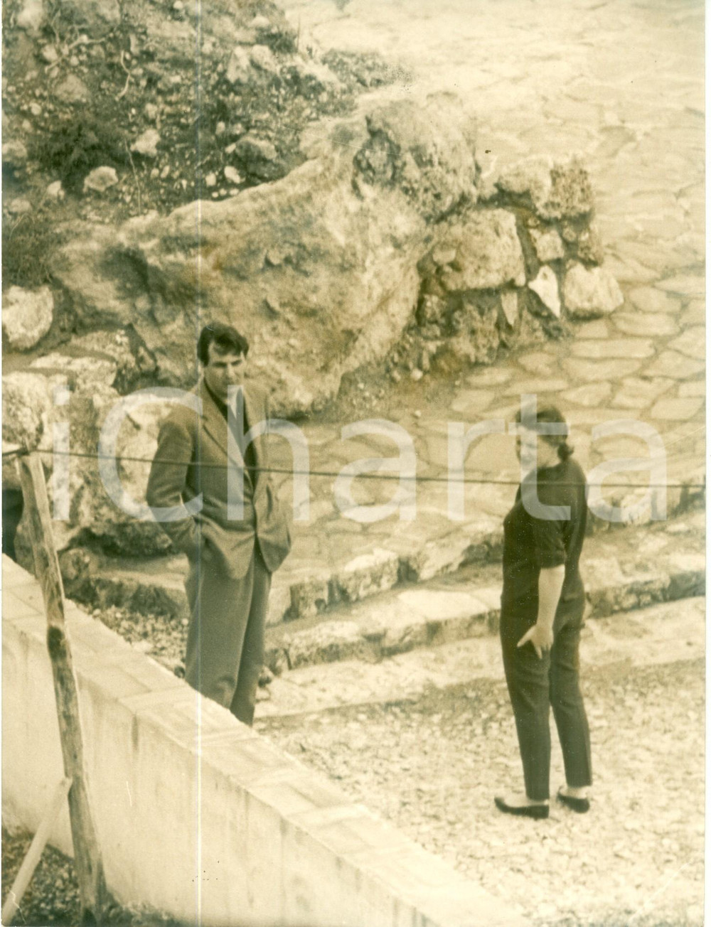 Fotografia d epoca originale 1962 MONTE ARGENTARIO GR Beatrice d OLANDA in vacanza a PORTO ERCOLE Foto 1