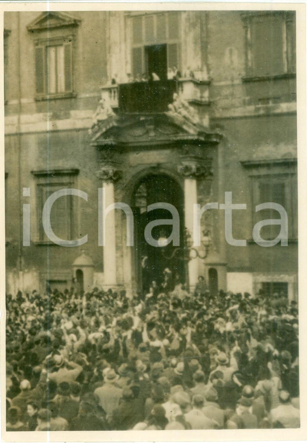 Fotografia d epoca originale 1939 ROMA Matrimonio Maria di SAVOIA e Louis DE BOURBONPARME Fotografia 1