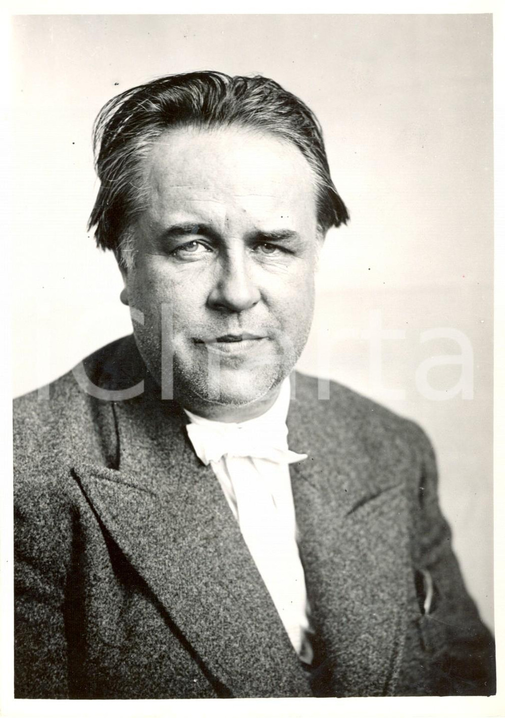 Fotografia d epoca originale 1936 VILLEJUIF FRANCIA Ritratto del deputato Paul VAILLANTCOUTURIER Foto 1