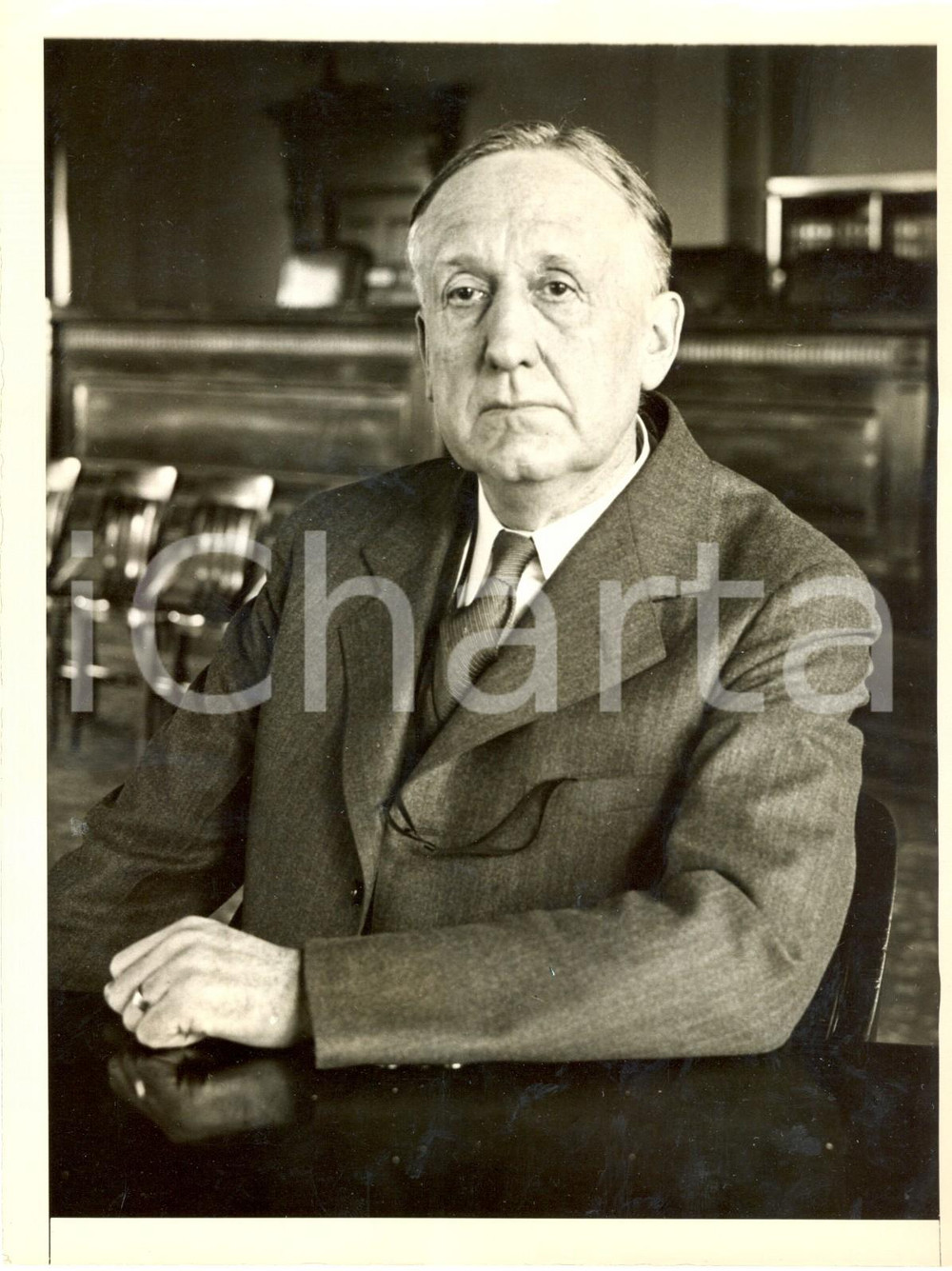 Fotografia d epoca originale 1932 WASHINGTON, D.C. Claude R. PORTER presidente Interstate Commerce Commission 1