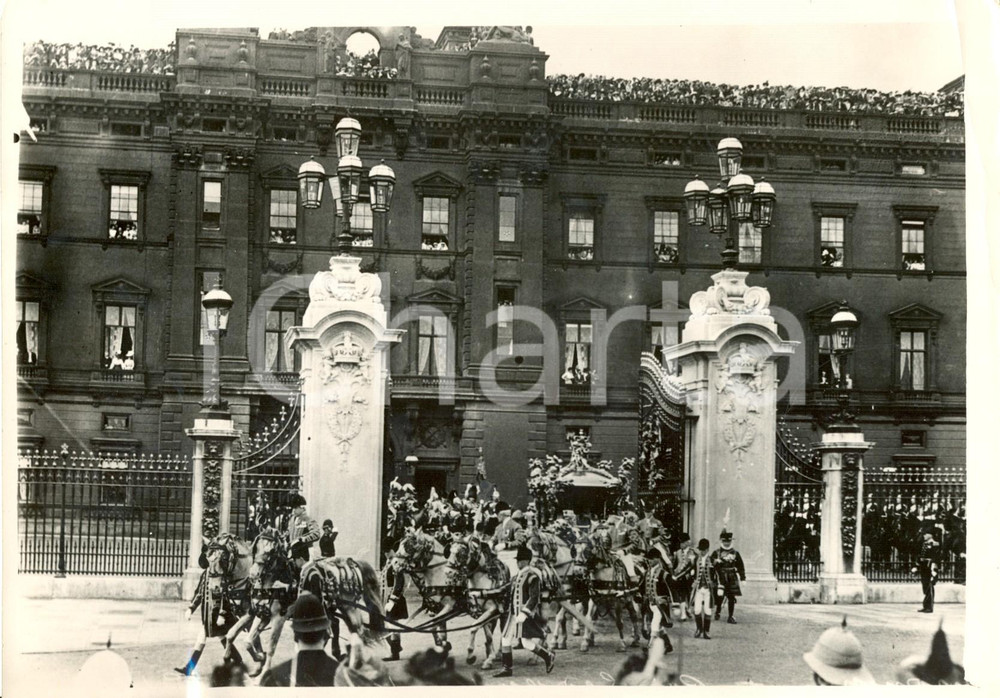 Fotografia d epoca originale 1936 LONDON La festa dell incoronazione di re Edward VIII Fotografia 1