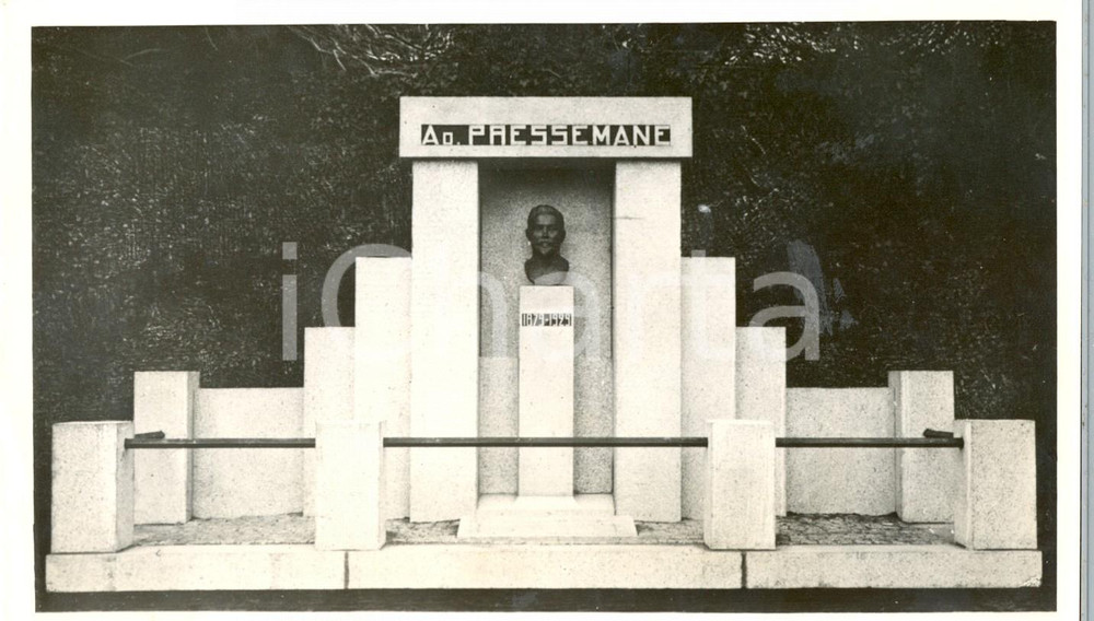Fotografia d epoca originale 1937 SAINTLEONARDDENOBLAT Il monumento a Adrien PRESSEMANE Foto 1 1