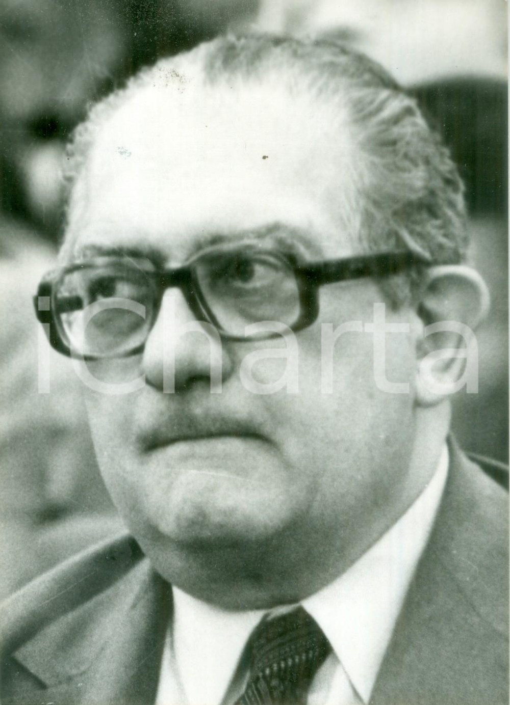 Fotografia d epoca originale 1982 PARIS Jacques SOUSTELLE candidato all AcadÃ©mie FranÃ§aise Fotografia 1