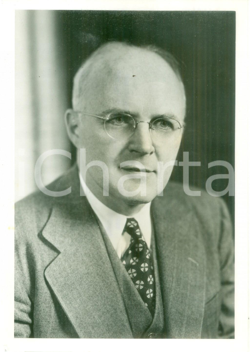 Fotografia d epoca originale 1945 ca USA Joseph J. O CONNELL Jr. Chairman U.S. Aeronautics Board Fotografia 1