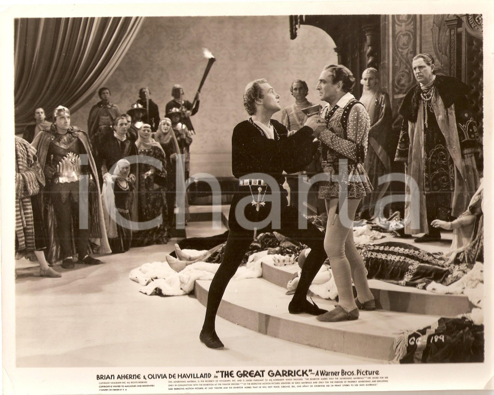 Fotografia d epoca originale 1937 GREAT GARRICK Fritz LEIBER Brian AHERNE Director James WHALE Photo 1