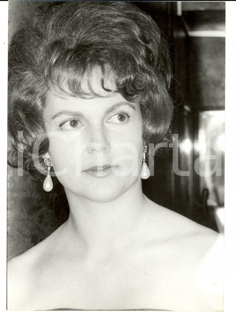 Fotografia d epoca originale 1960 ca Ritratto della principessa Maria Pia di SAVOIA Fotografia 3 1