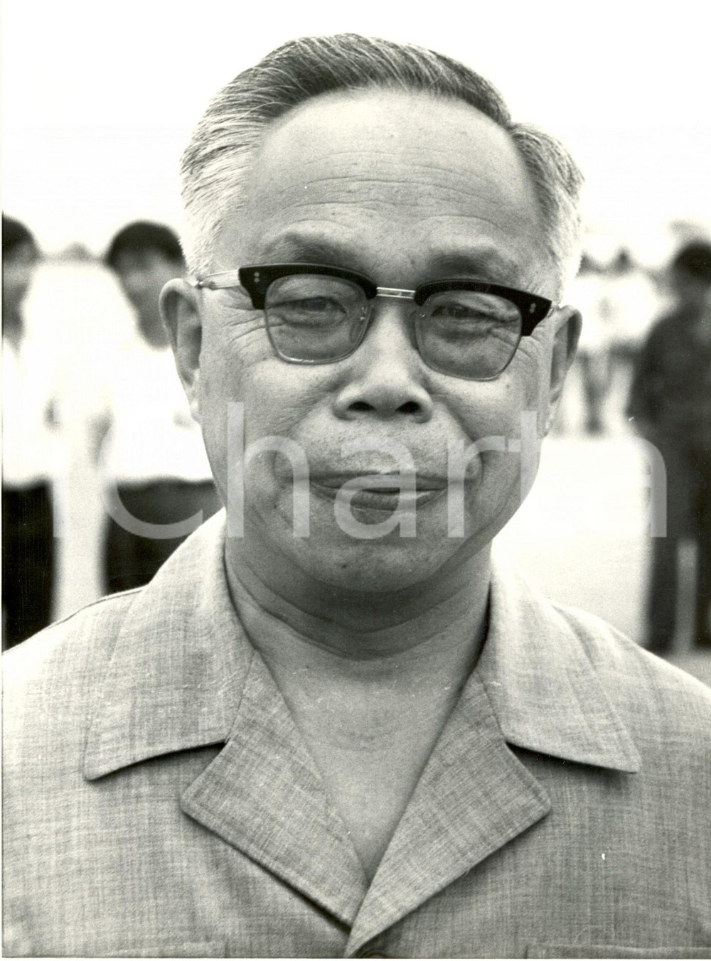 Fotografia d epoca originale 1970 BONN Qian LI REN Leader Divisione Internazionale Partito Comunista Cinese 1