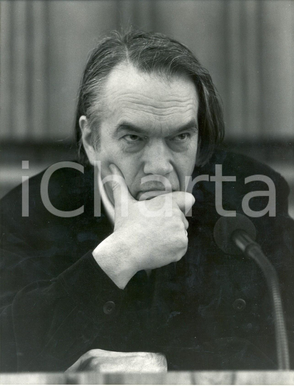 Fotografia d epoca originale 1988 GERMANIA Helmut LIPPELT  portavoce degli ecologisti tedeschi Foto 1