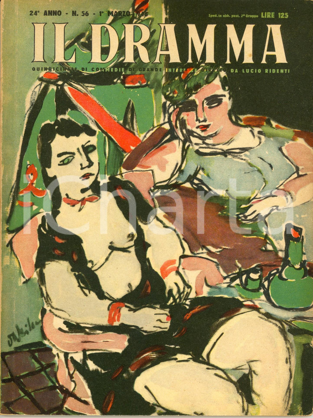 Giornale, rivista storica 1948 IL DRAMMA Sean O CASEY L aratro e le stelle Ill. DAMILANO Anno XXIV nÂ° 56 1
