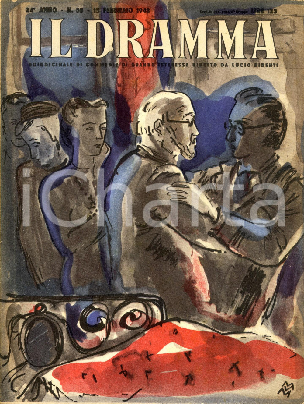 Giornale, rivista storica 1948 IL DRAMMA Guglielmo ZORZI Con loro Ill. VELLANI MARCHI Anno XXIV n° 55 1