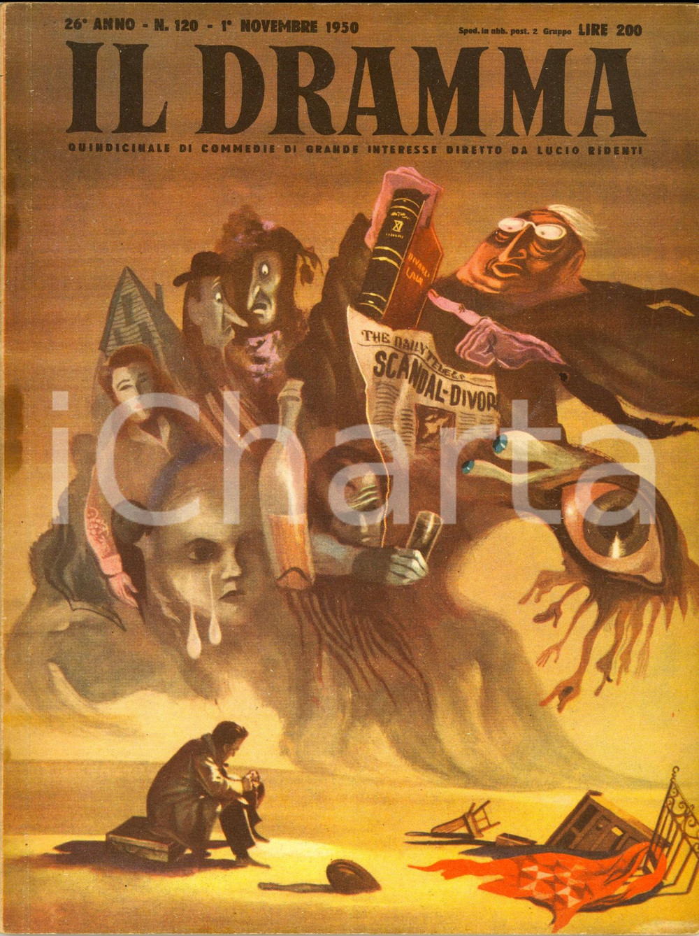 Giornale, rivista storica 1950 IL DRAMMA John Boynton PRIESTLEY Fin da quando c è paradiso Anno XXVI n°120 1
