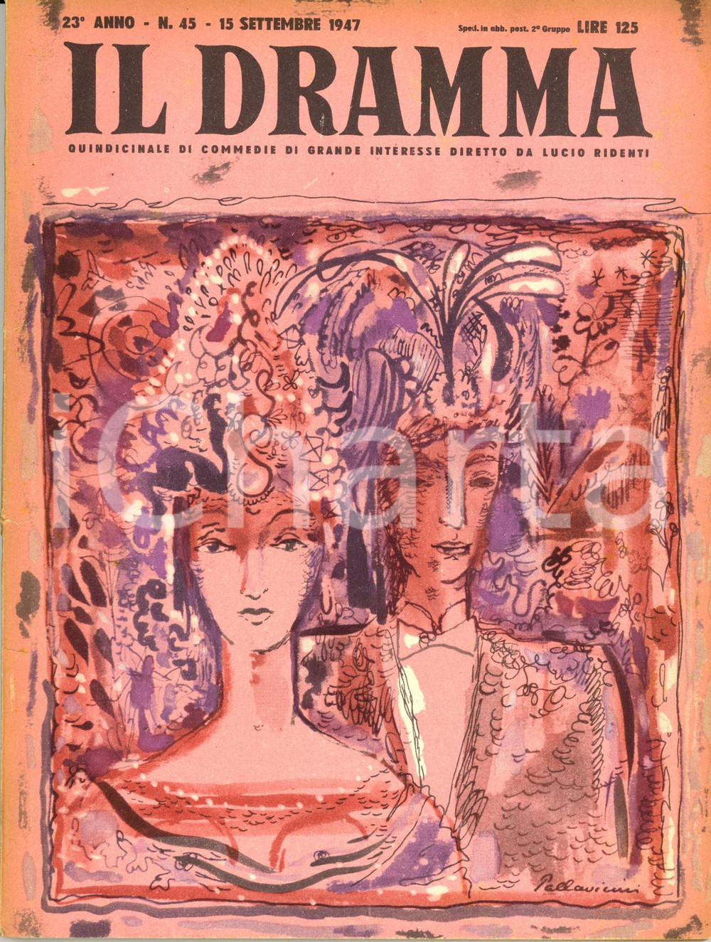 Giornale, rivista storica 1947 IL DRAMMA Arthur KOESTLER Il bar del crepuscolo Anno XXIII nÂ°45 PALLAVICINI 1