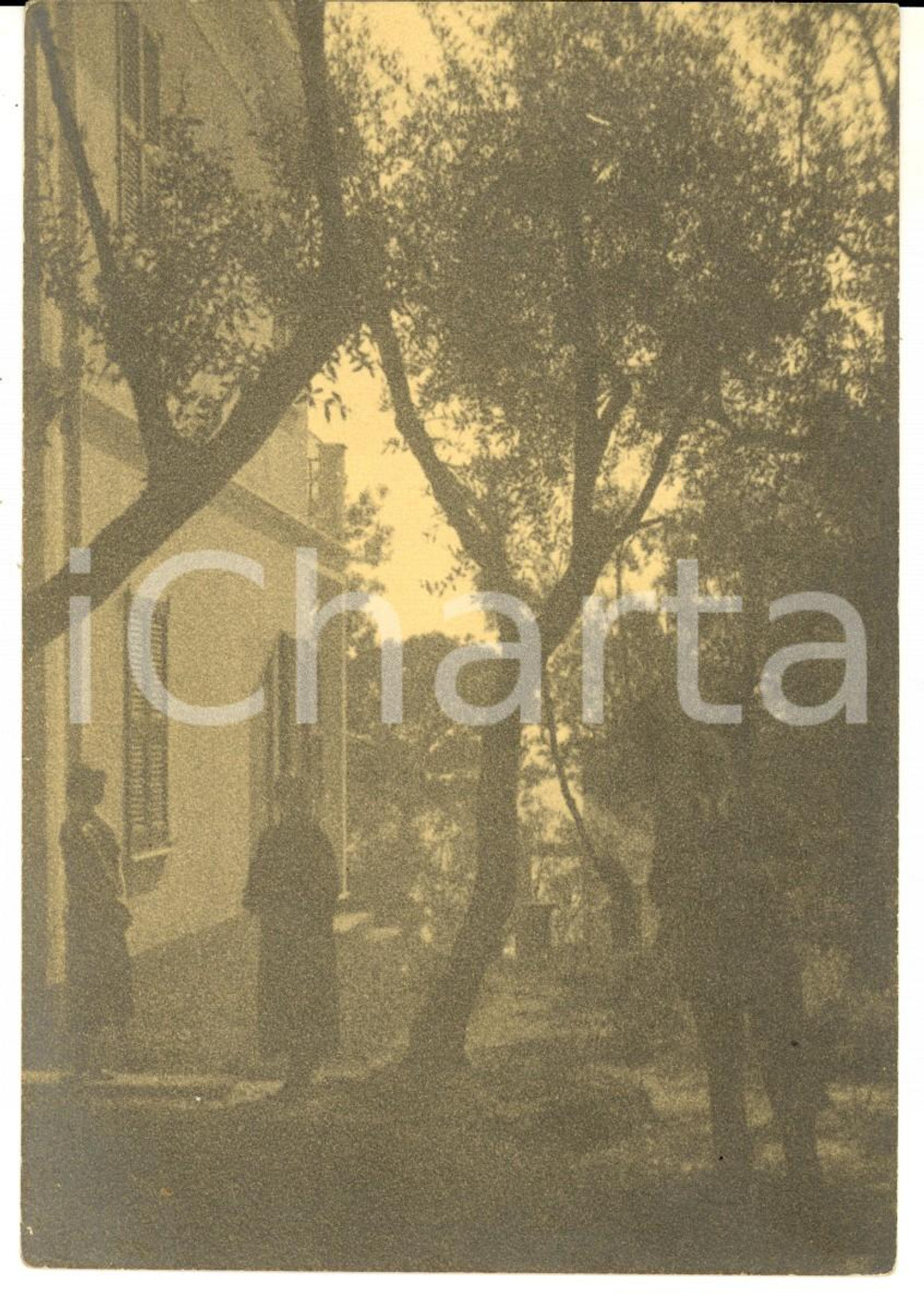 Cartolina originale da collezione 1940 GENOVA Villa famiglia Annetta GRIGIS Cartolina ad Annetta PRIARONE 1