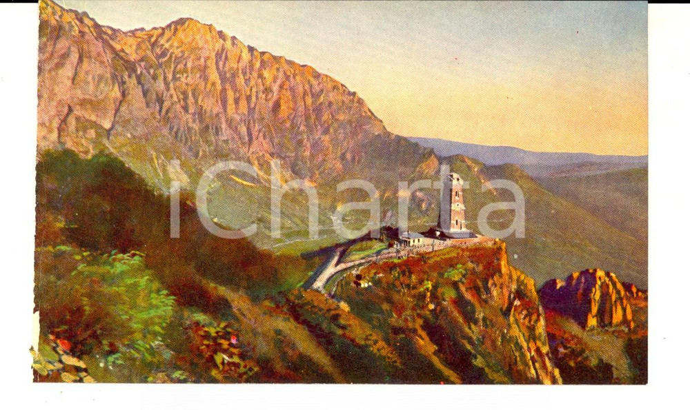 Cartolina originale da collezione 1930 Ossario del PASUBIO VI Luoghi del Sacrificio Cartolina OPERA PRO ORIENTE 1