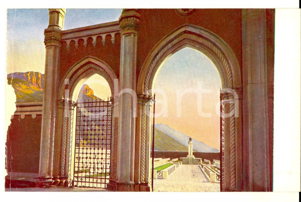 Cartolina originale da collezione 1930 ARSIERO VI Cimitero di Guerra OPERA PRO ORIENTE Cartolina FP NV 1