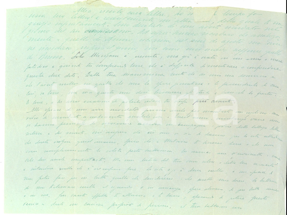 Documento originale, autentico 1942 ALBANIA La vita Ã¨ dura e non posso fare quello che vorrei Edmondo ZANCHI 1