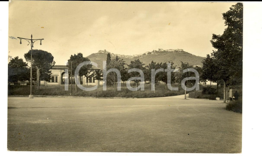Cartolina originale da collezione 1936 MONTECATINI TERME PT Veduta del TENNIS Cartolina postale FP VG 1