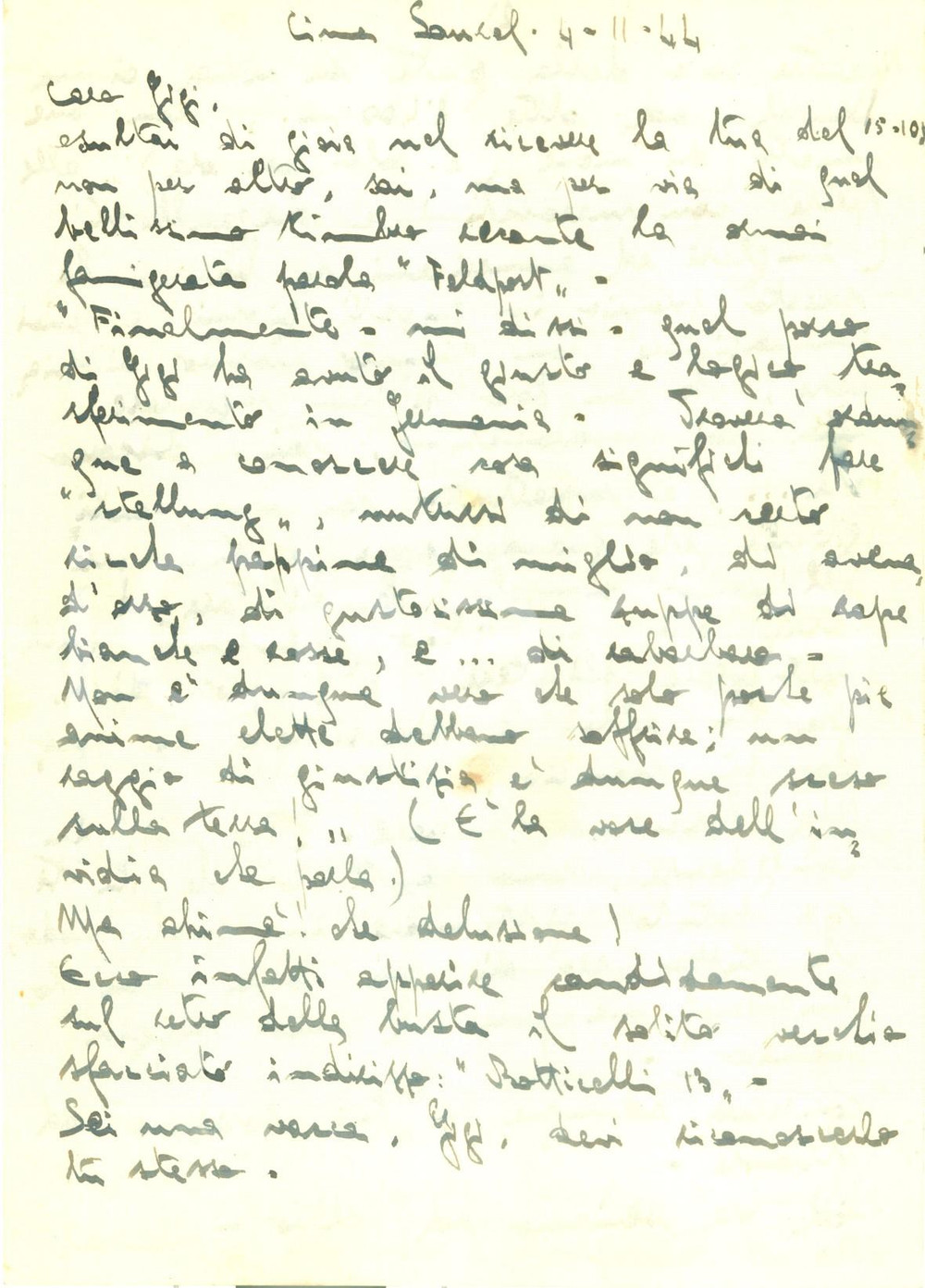 Documento originale, autentico 1944 MILANO RSI Donne repubblicane vanno in giro a tagliar gonne filosovietiche 1