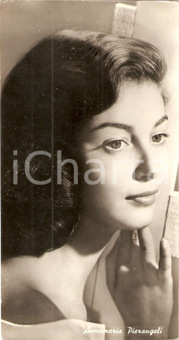Cartolina originale da collezione 1955 ca CINEMA Attrice Anna Maria PIERANGELI Ritratto Fotografia seriale 1