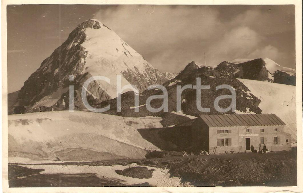 Cartolina originale da collezione 1928 GRUPPO ORTLER Rifugio Gianni CASATI Verso il Gran Zebru Cartolina FP VG 1