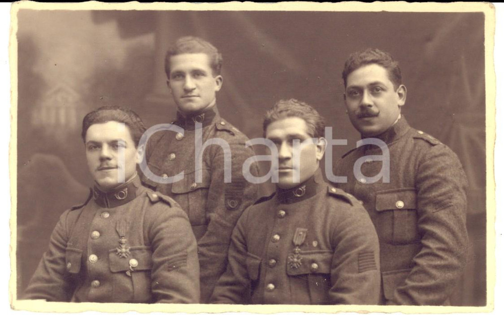 Fotografia d epoca originale 19141918 WW1 BELGIQUE ? Florent LEBLANC et ses camarades  Prix de tir 1