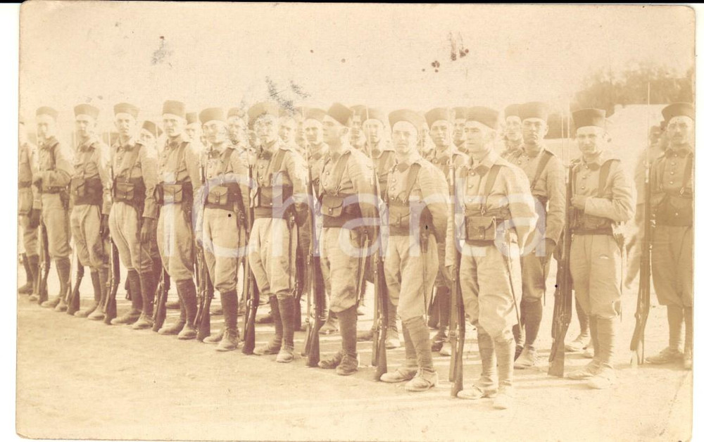 Fotografia d epoca originale 1915 ca WW1 FRANCE Soldats d INFANTERIE COLONIALE dÃ©ployÃ©s Photo 1