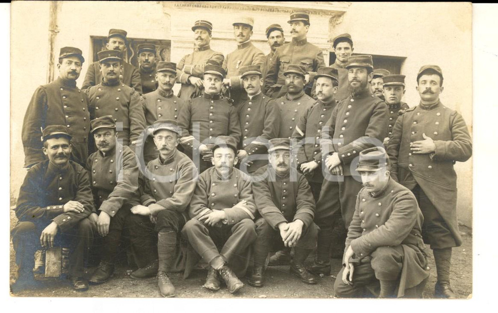 Fotografia d epoca originale 1915 WW1 DIGNELESBAINS F Paul MAURAND au 3e rÃ©giment Photo carte postale 1