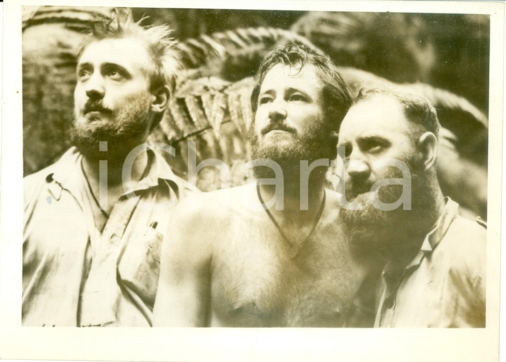 Fotografia d epoca originale 1942 NUOVA GUINEA WW2 Soldati statunitensi durante campagna contro il GIAPPONE 1