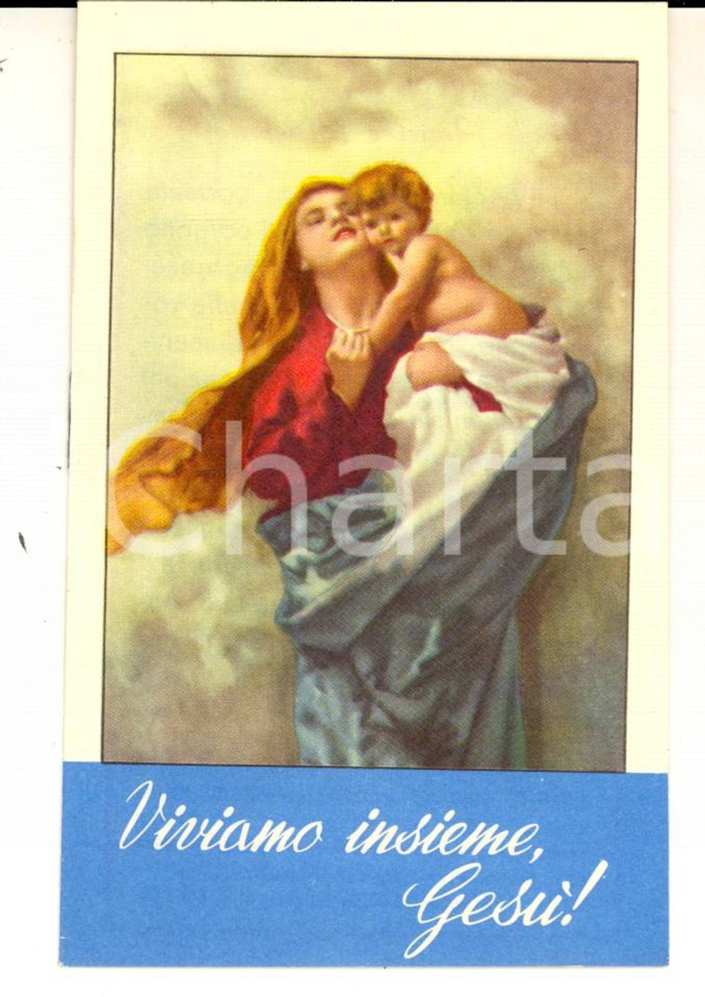 Libro, pubblicazione d epoca 1958 ORIA BR Orfanotrofio maschile  Viviamo insieme, GesÃ¹! Libretto 14 pp. 1