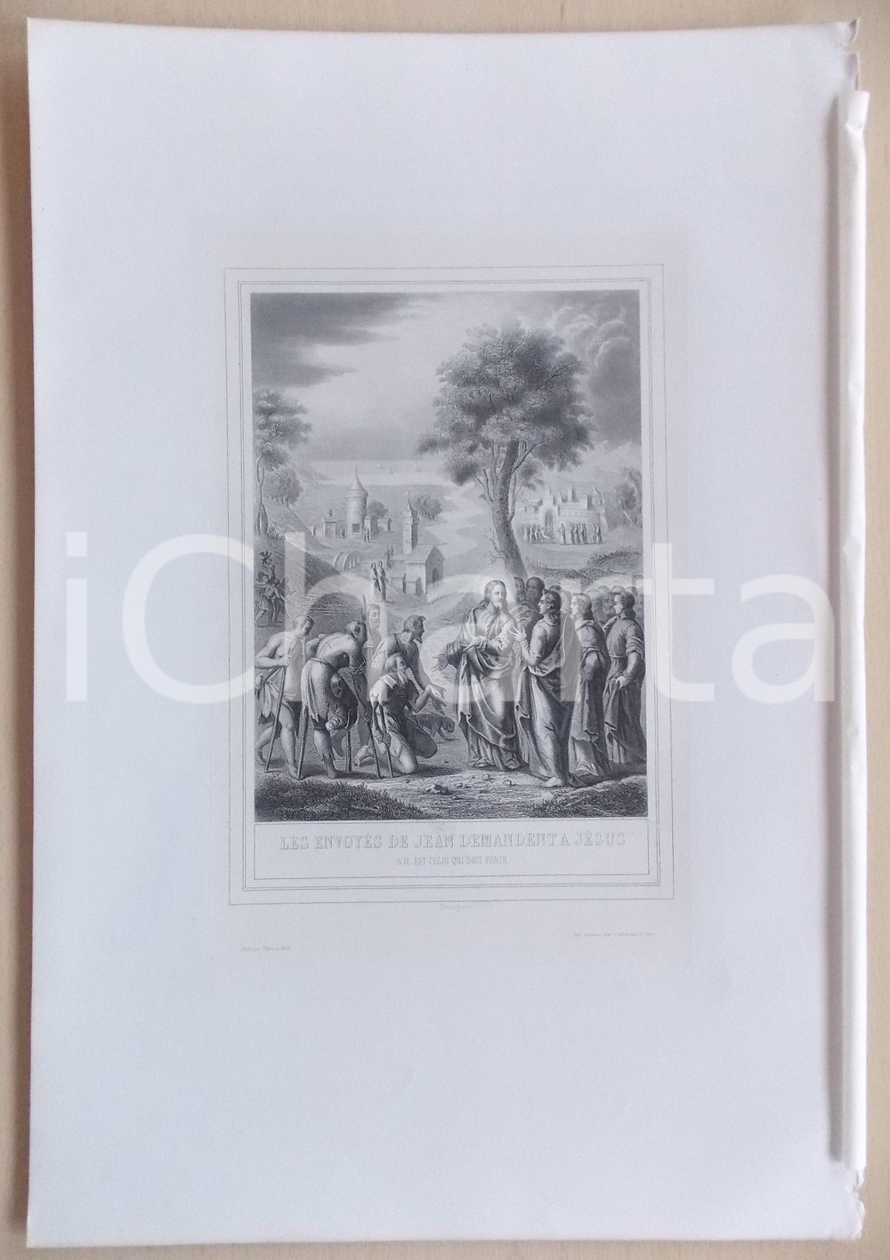 1853 VIE DE JESUS CHRIST Envoyés de Jean demandent à Jèsus il est qui doit venir