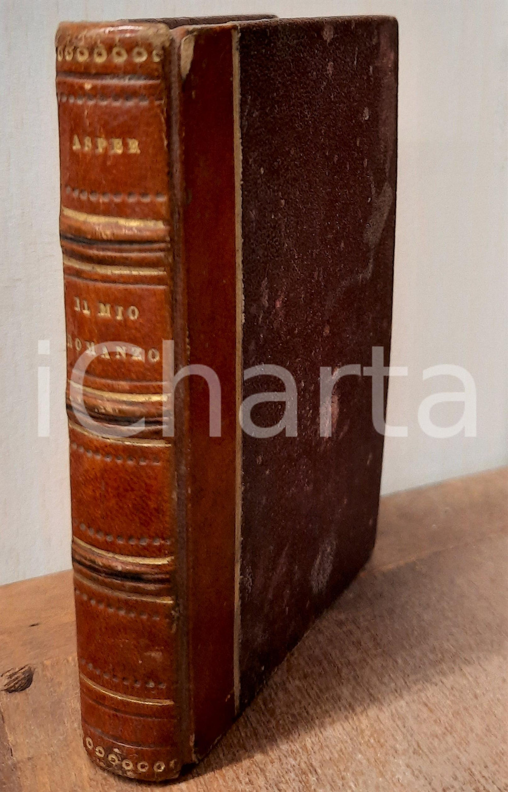 Libro, pubblicazione d epoca 1862 SPIRITUS ASPER Il mio romanzo ovvero glosse umoristiche al testo dei tempi 1