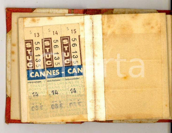 Libro, pubblicazione d epoca 1940 ca Raccoglitore marche e bolli 4x6 cm VINTAGE 1