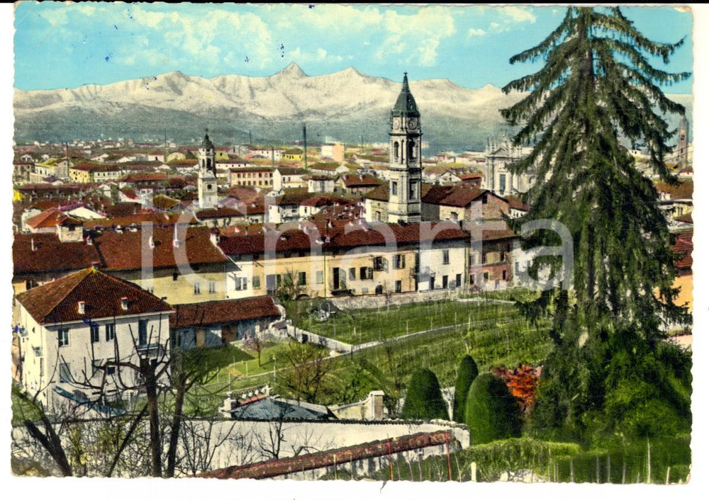 Cartolina originale da collezione 1960 ca BRA CN Veduta generale Cartolina postale DANNEGGIATA FG VG 1