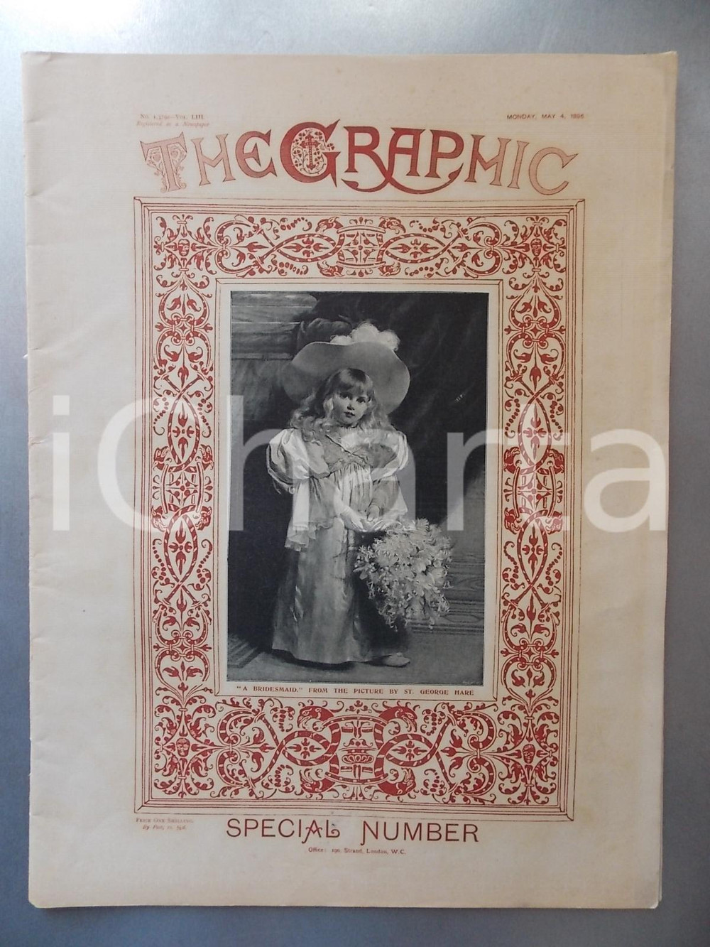 Giornale, rivista storica May 1896 THE GRAPHIC Special Number Review ILLUSTRATED Vol. LIII nÂ° 1379 1