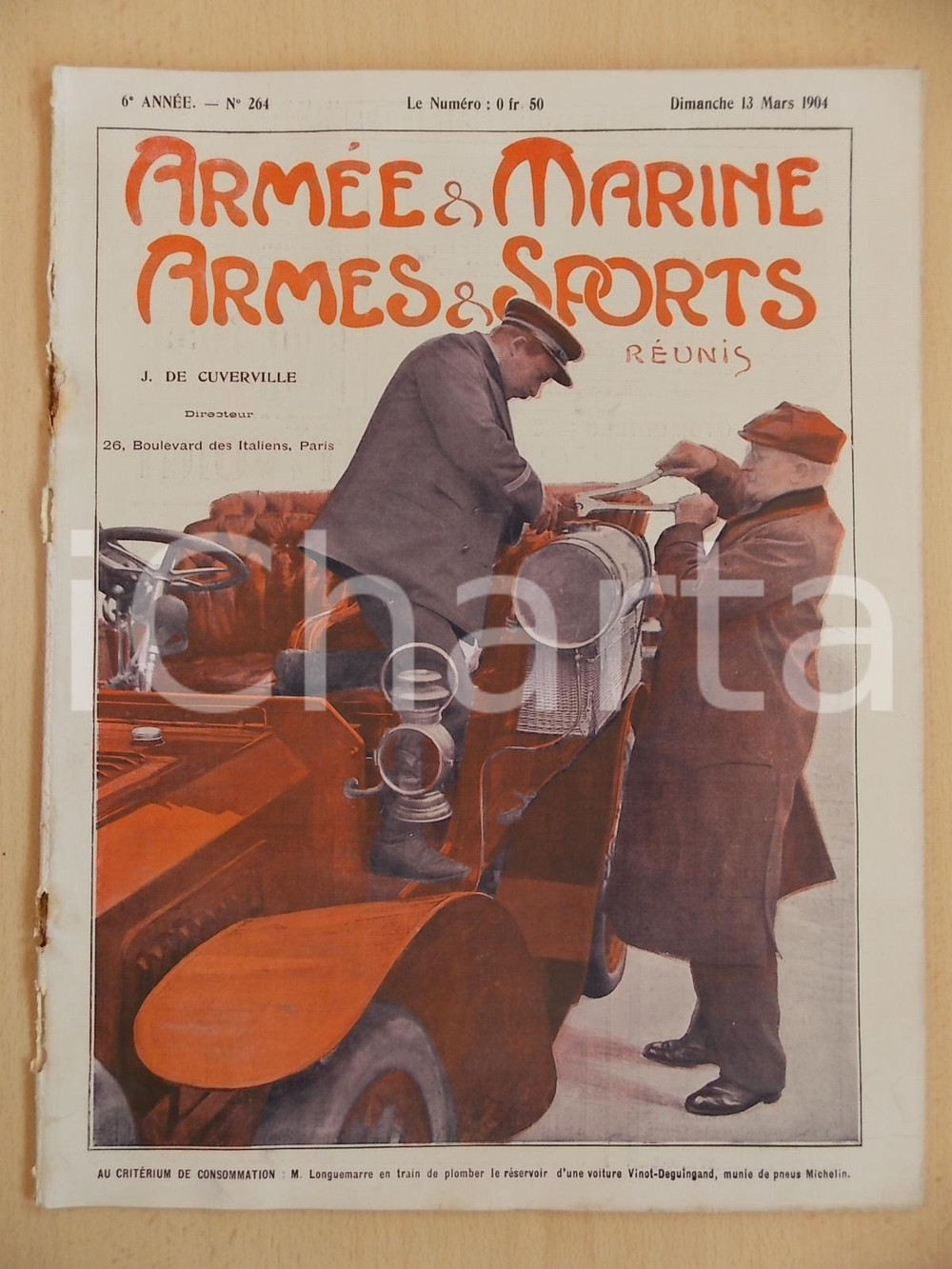Giornale, rivista storica 1904 ARMEE ET MARINE  ARMES ET SPORTS Concours hippique de Nantes Revue 1
