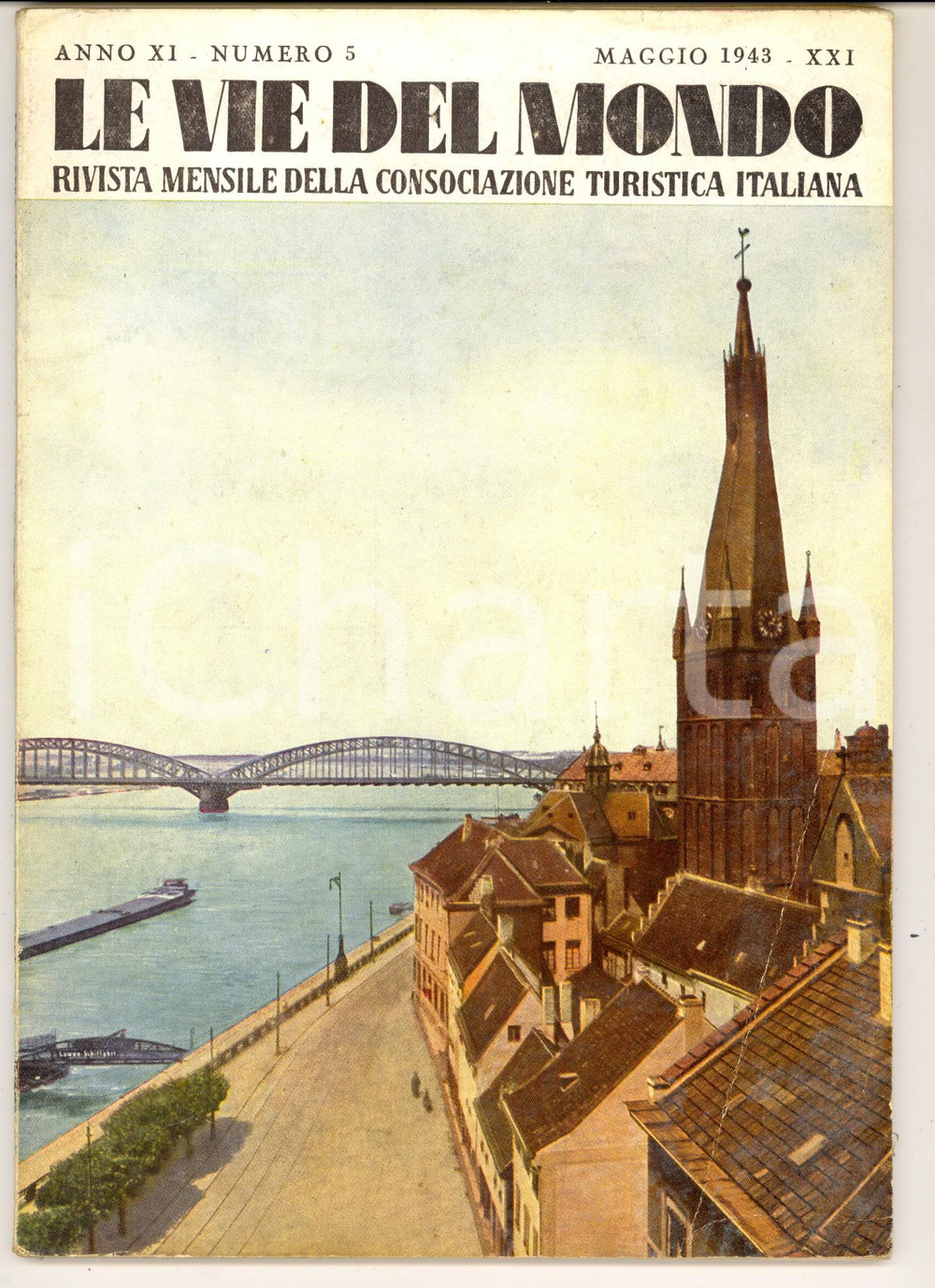 Giornale, rivista storica 1943 LE VIE DEL MONDO TCI AFGHANISTAN mosaico di popoli Rivista anno XI nÂ° 5 1