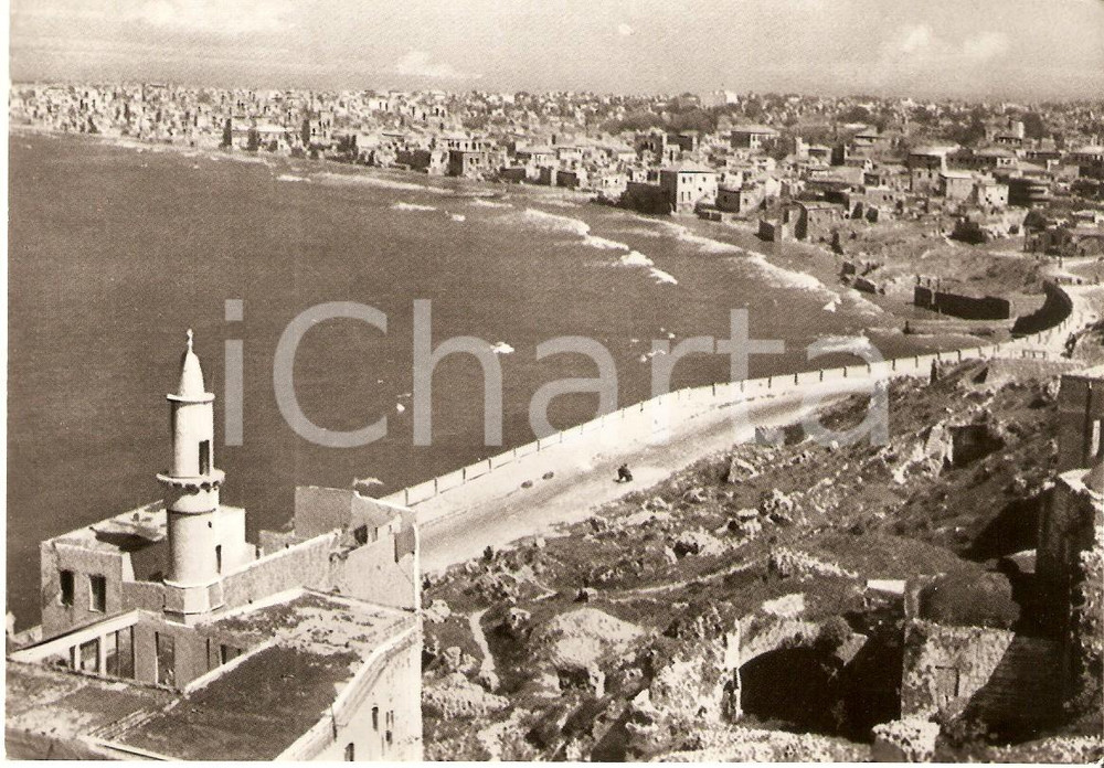Cartolina originale da collezione 1975 ca TEL AVIV ISRAELE Panorama dell antica JAFFA Cartolina FG NV 1