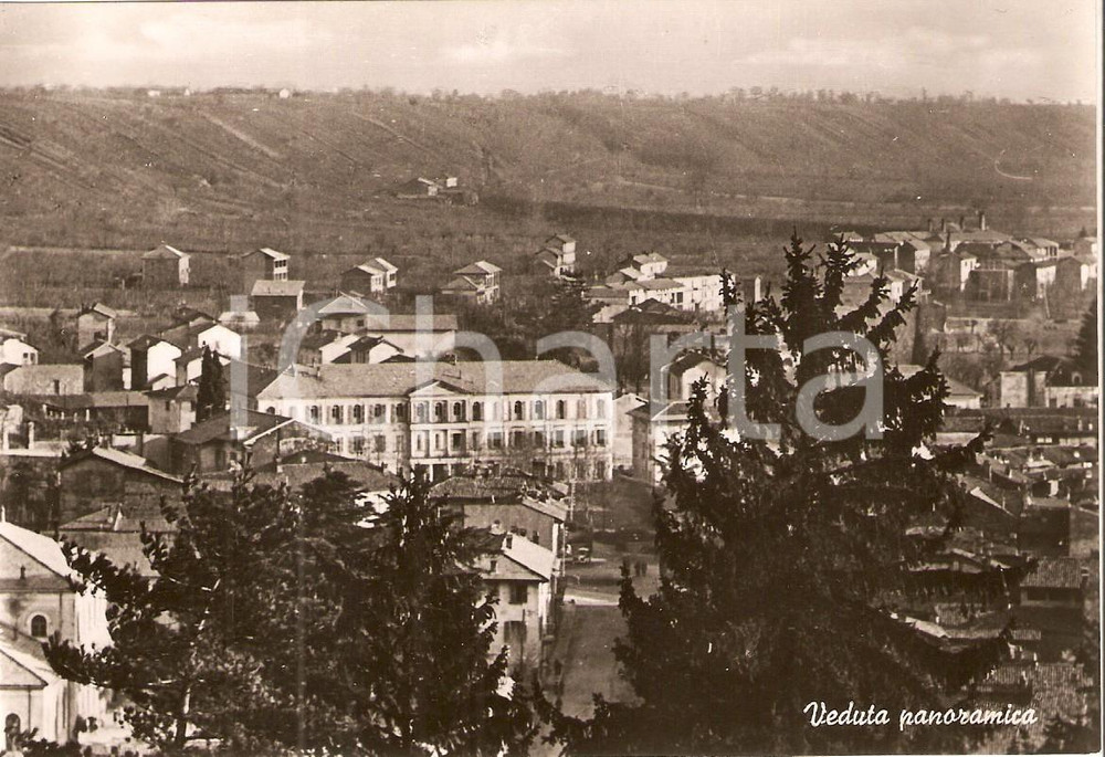 Cartolina originale da collezione 1955 ca ROMAGNANO SESIA NO Collegio Convitto Curioni Cartolina FG NV 1