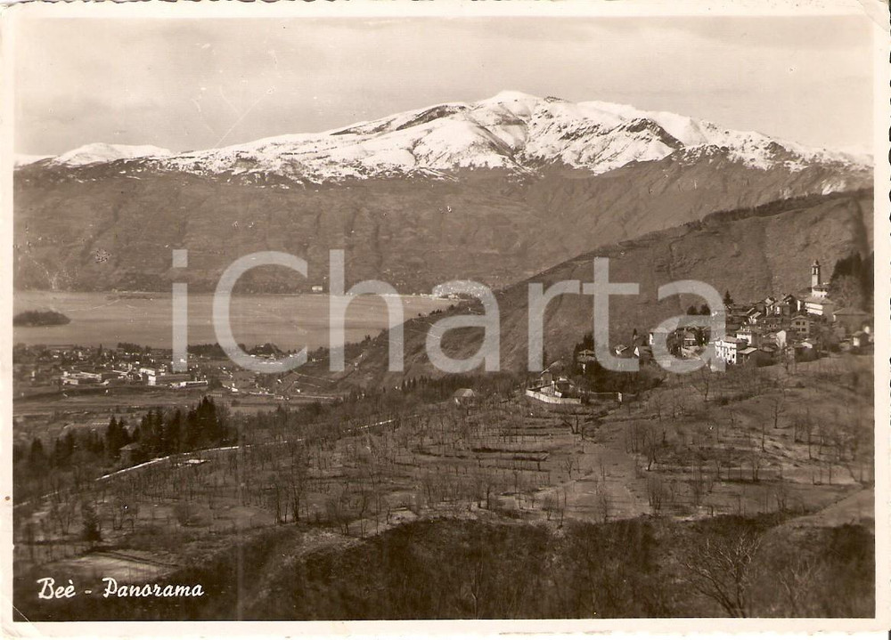 1952 BEE (VB) Panorama del paese *Cartolina FG VG